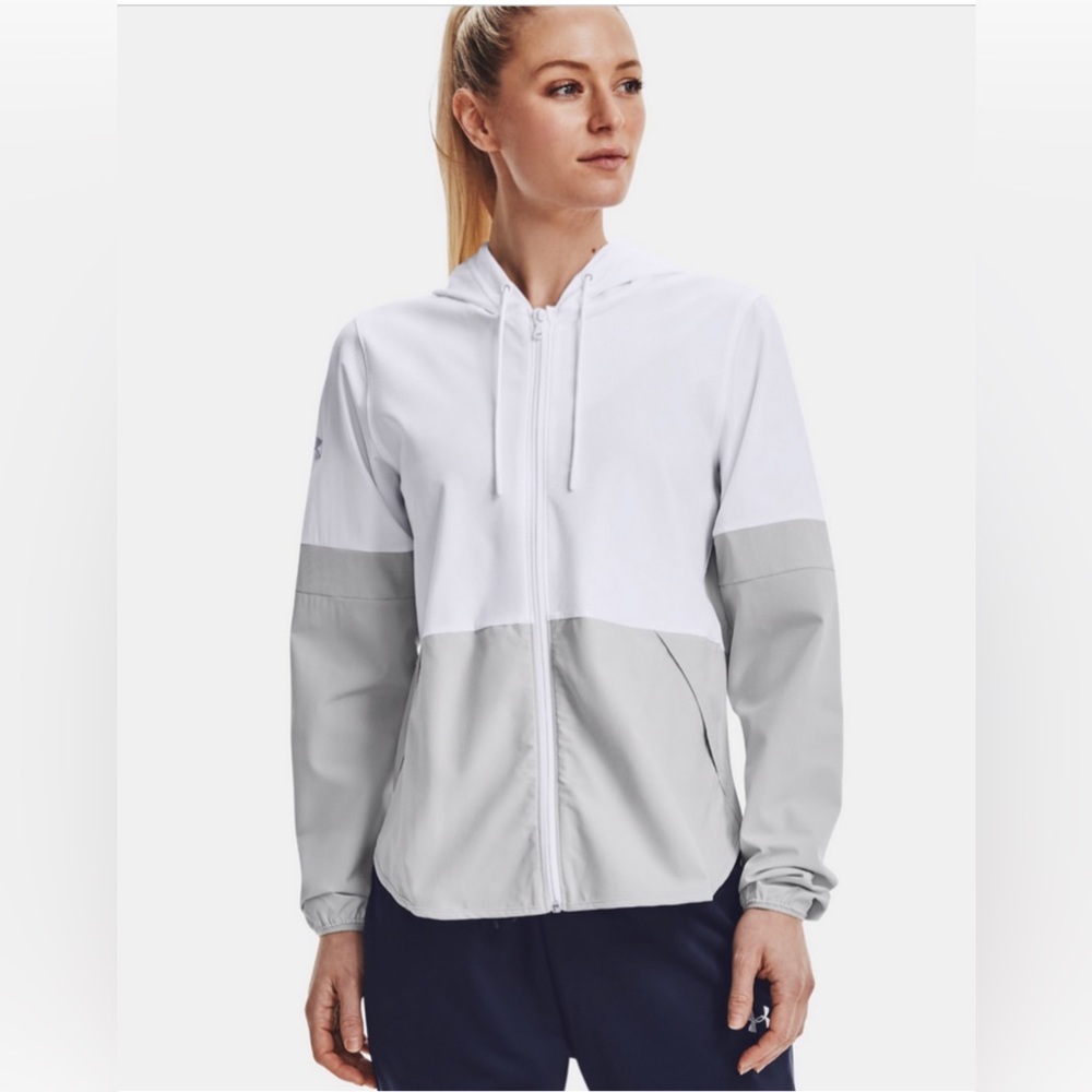 NWT - Under Armour Women’s Squad Jacket 2.0, White